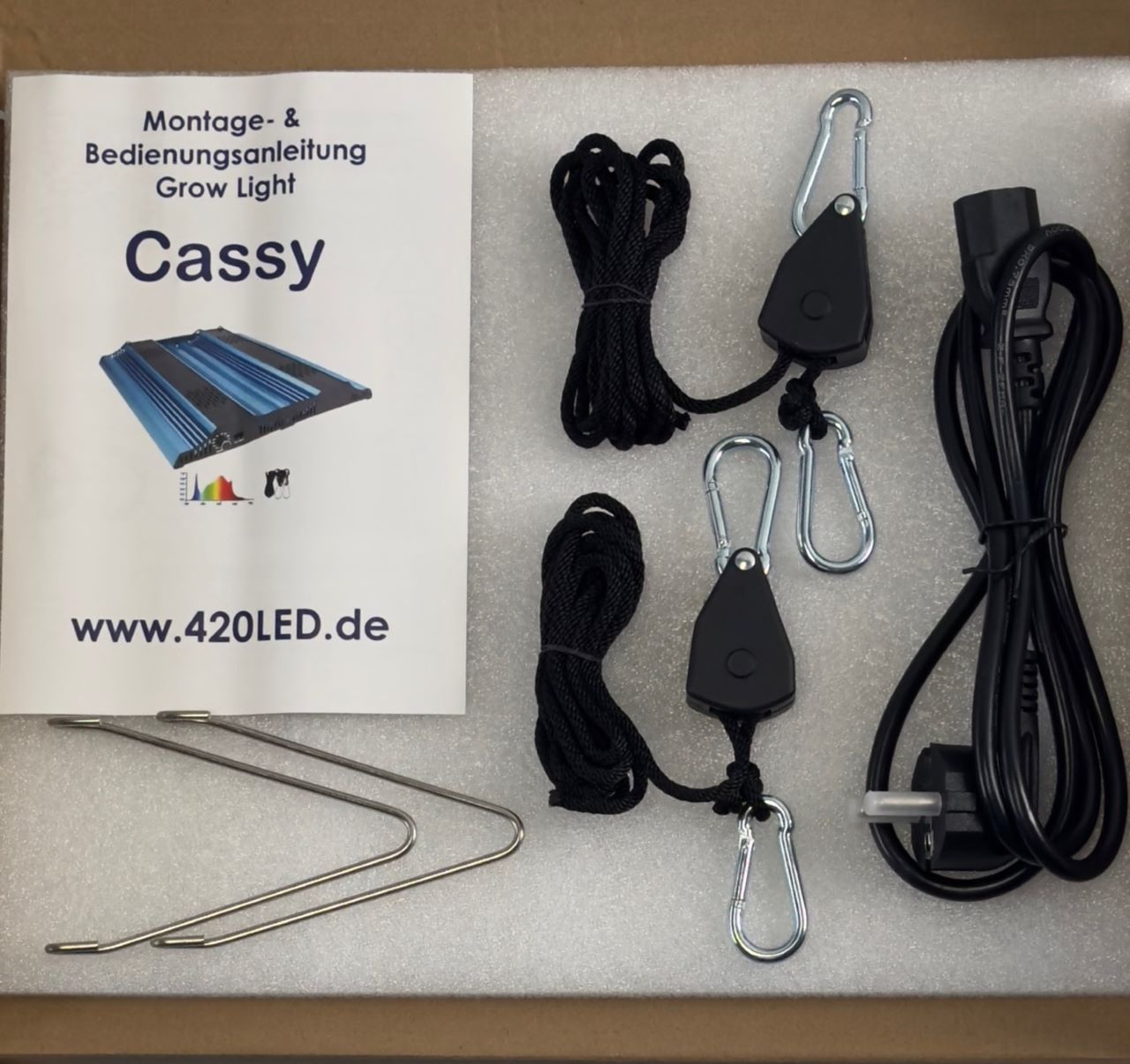 Grow Lampe CASSY 420 LED® Ultra, dimmbar, 500W, 1444 μmol/s – Bild 5