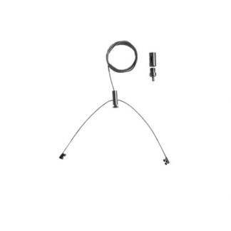 IDA Seil OB uni, Drahtseilabhängung, Universal mit Feststeller, 2er-Set